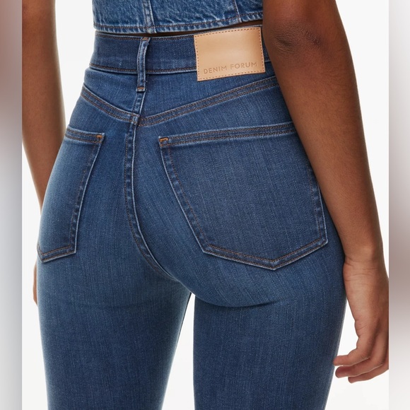 Denim Forum Lola High Rise Skinny Jeans - Picture 3 of 8